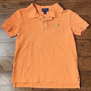 Polo by Ralph Lauren Orange Classic Boyd Polo Shirt Size 7